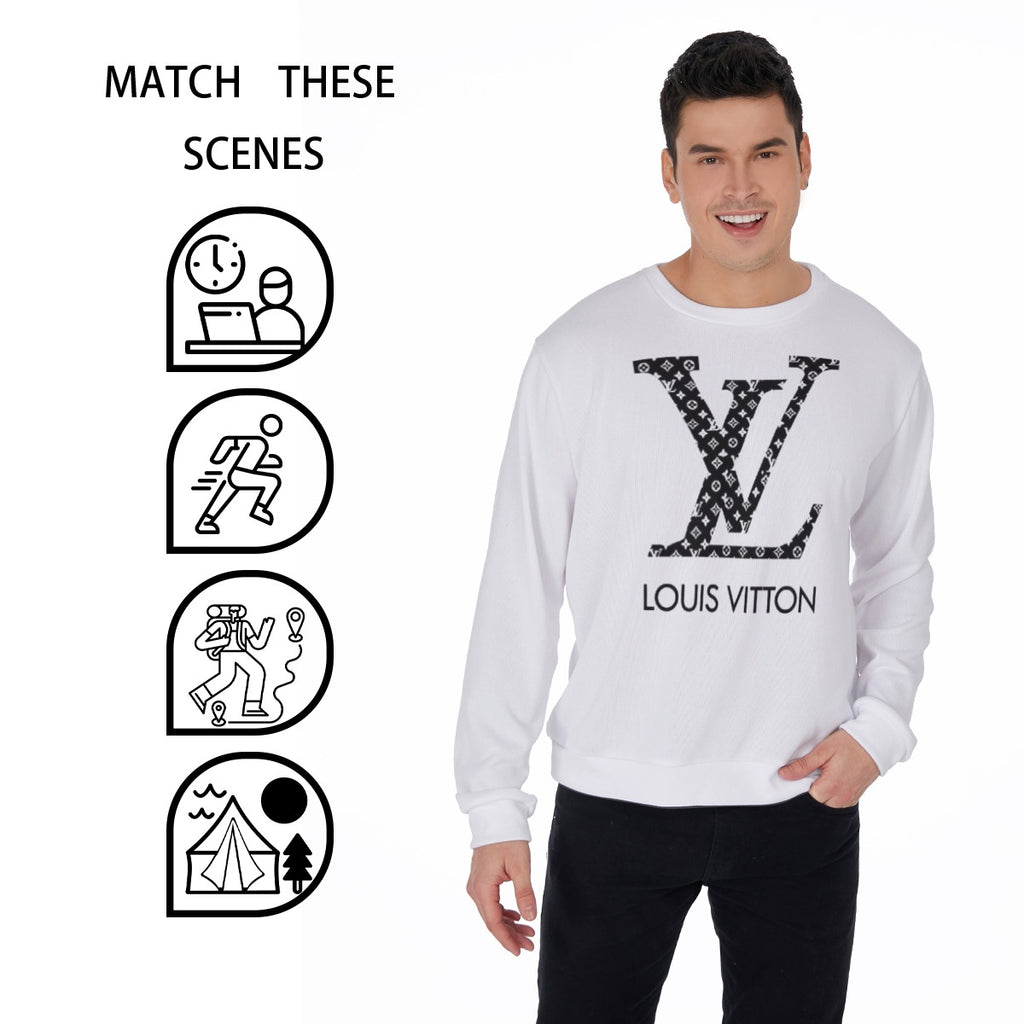 All-Over Print Men's Thicken Sweater