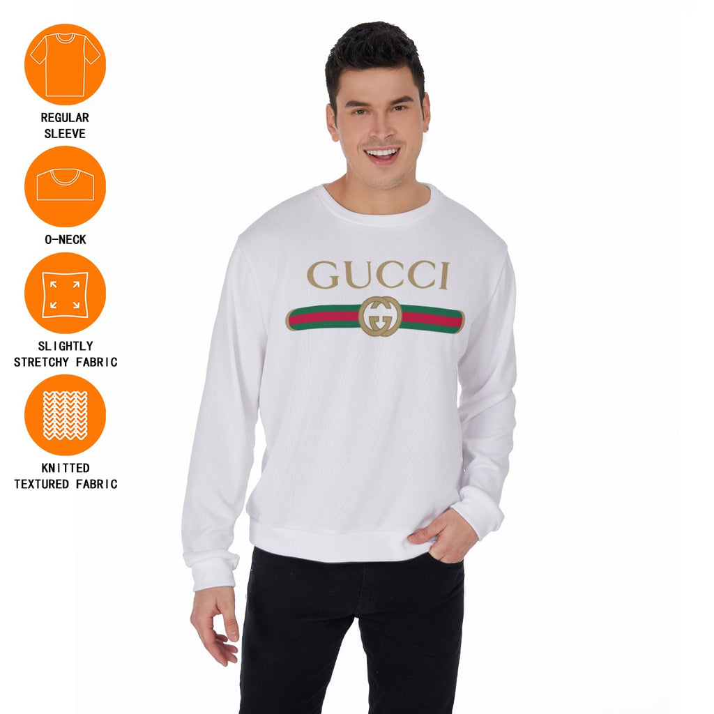 All-Over Print Men's Thicken Sweater